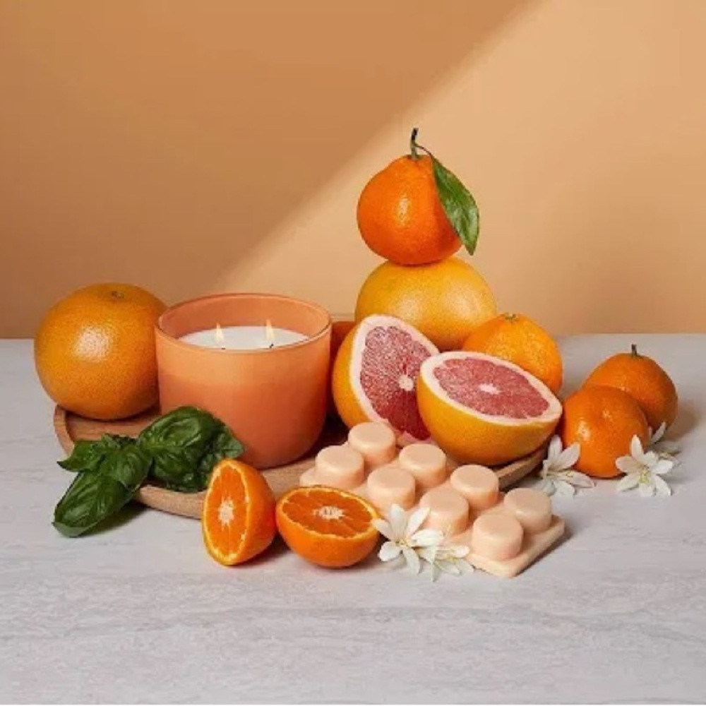 Grapefruit & Sweet Orange Scented Candle
